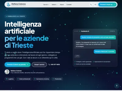 Sito AI Trieste - Stefano Colonna