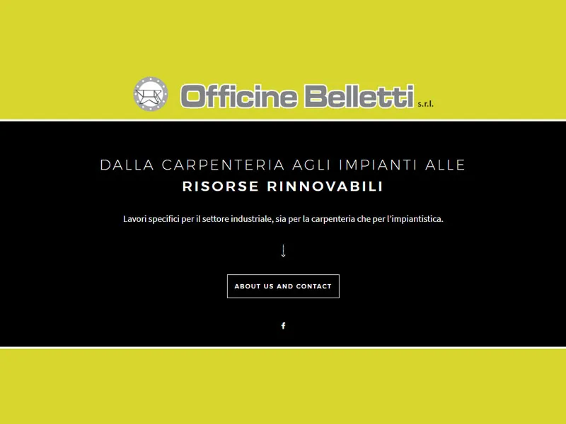 Officine Belletti: Supervisione dell'infrastruttura IT e dei fornitori durante l'aggiornamento dei server.